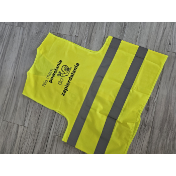 Kamizelka odblaskowa RudaRymuje